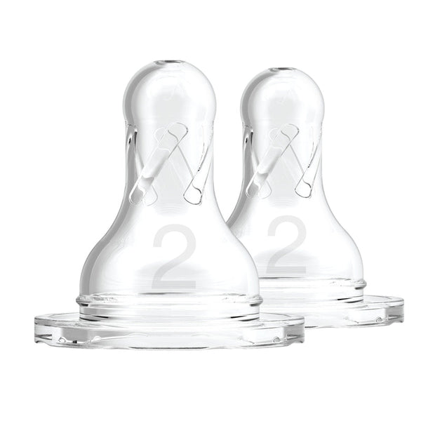 Dr Brown's Natural Flow® Options+™ Narrow Teat Level 2 Flow 2Pk Baby Products Wholesaler