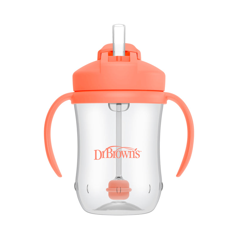 Dr Brown's Straw Cup Coral 270ml Baby Products Wholesaler