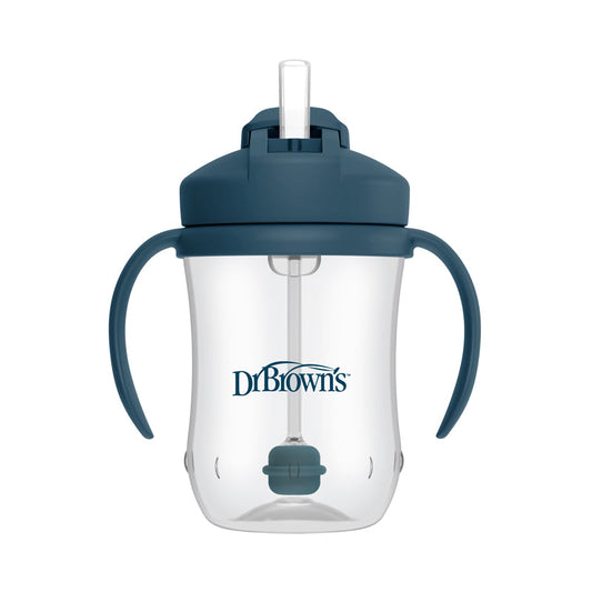 Dr Brown's Straw Cup Navy 270ml Baby Products Wholesaler