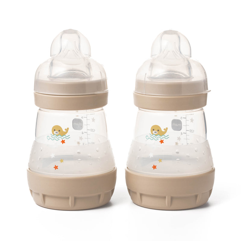 MAM Easy Start Anti Colic Bottle Nuetral 160ml 2Pk Baby Products Wholesaler