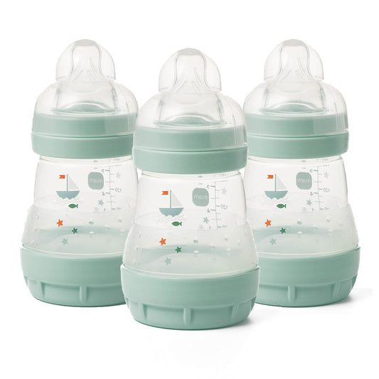 MAM Easy Start Anti-Colic Bottle Blue 160ml 3Pk Baby Products Wholesaler