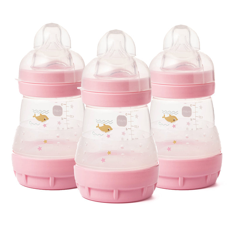 MAM Easy Start Anti-Colic Bottle Pink 160ml 3Pk Baby Products Wholesaler