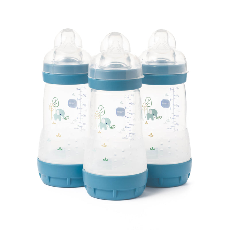 MAM Easy Start Anti-Colic Bottle Blue 260ml 3Pk Baby Products Wholesaler