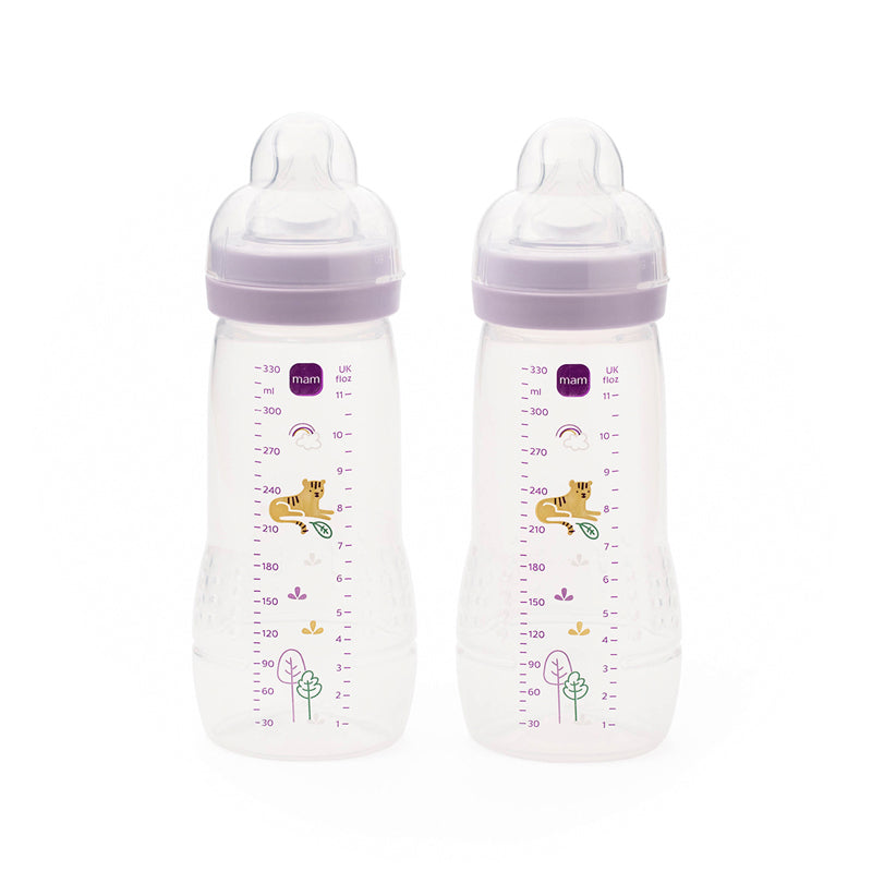 MAM Easy Active Bottle 330ml Pink 2Pk Baby Products Wholesaler