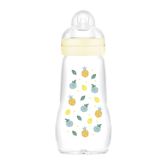 MAM Feel Good Glass Bottle Unisex 260ml Baby Products Wholesaler