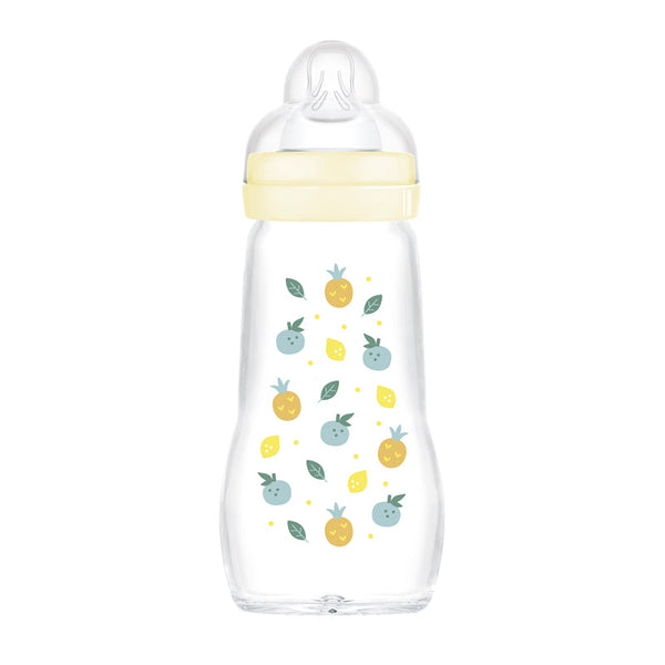 MAM Feel Good Glass Bottle Unisex 260ml Baby Products Wholesaler