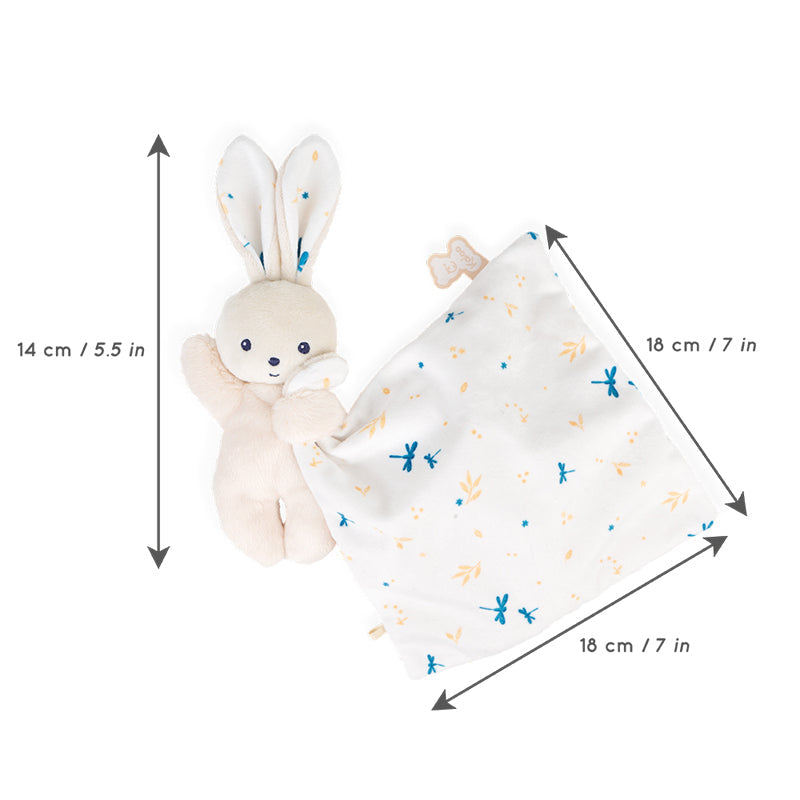 Kaloo Carre Douceur Doudou Rabbit White Delicate 17cm Baby Products Wholesaler