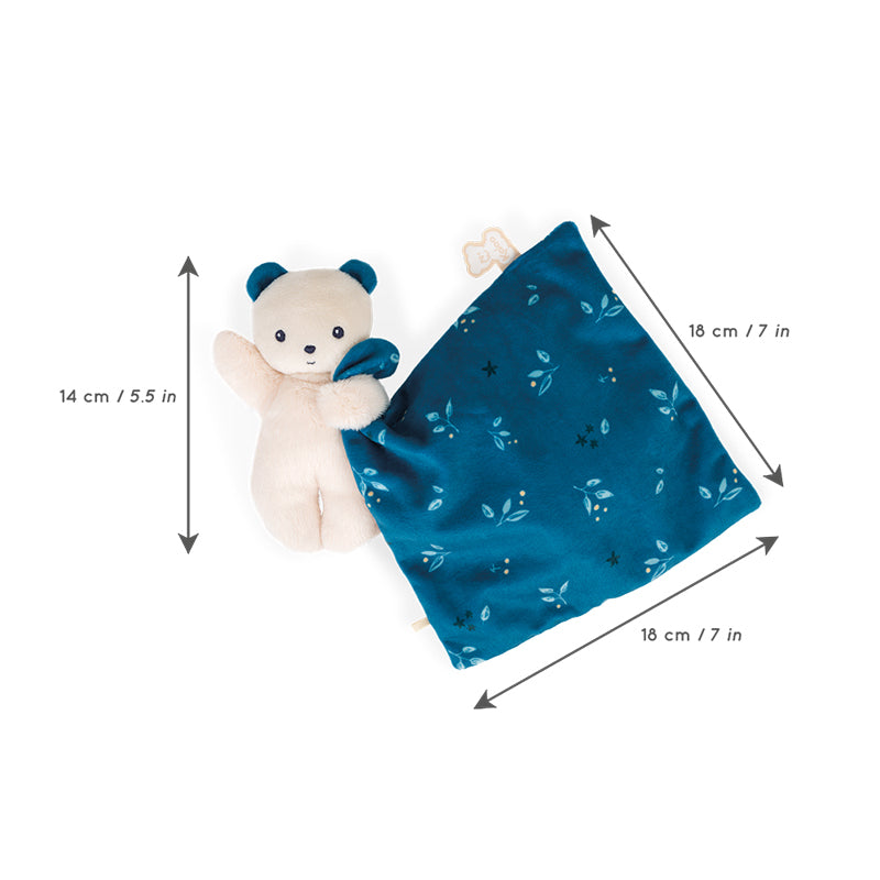 Kaloo Carre Douceur Doudou Bear Night-Owl 17cm Baby Products Wholesaler