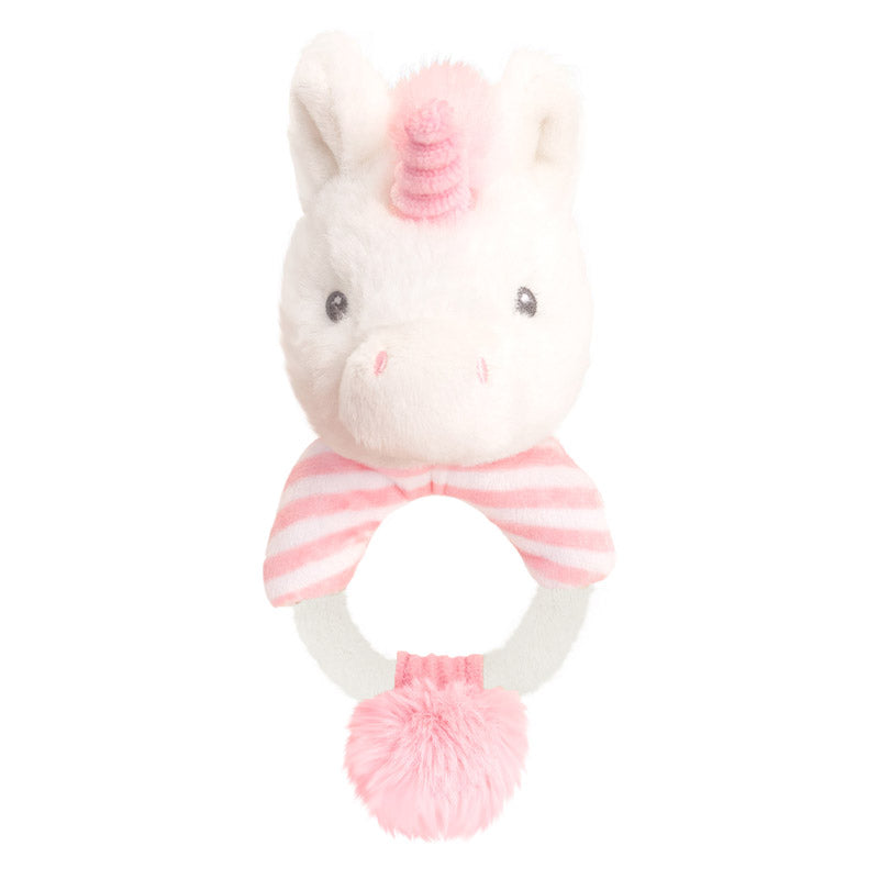 Keel Toys Keeleco Twinkle Unicorn Ring Rattle 14cm Baby Products Wholesaler