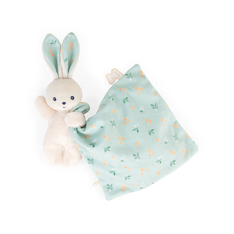 Kaloo Carre Douceur Doudou Rabbit Citrus Bouquet 17cm Baby Products Wholesaler