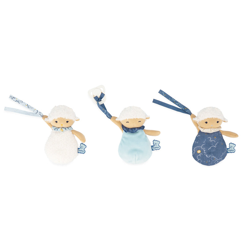 Kaloo My Sheep Doudou Soother Holders 3Pk Baby Products Wholesaler
