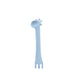 Kikka Boo Silicone Spoon With Fork Giraffe Blue Baby Products Wholesaler