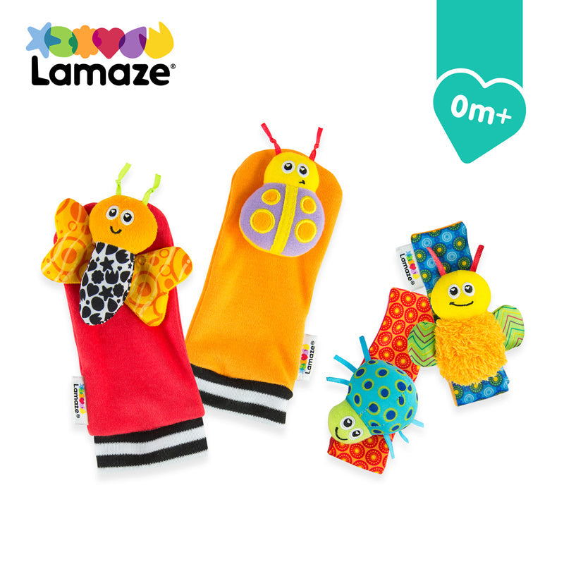 Lamaze Gardenbug Wrist Rattle Footfinder Set Baby Products Wholesaler