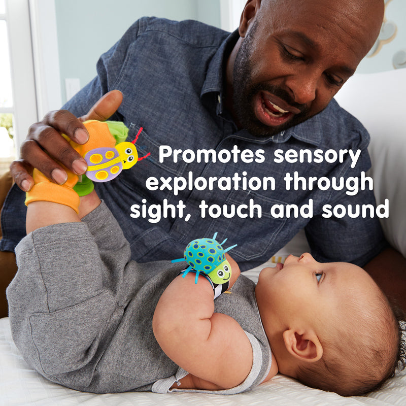 Lamaze Gardenbug Wrist Rattle Footfinder Set Baby Products Wholesaler