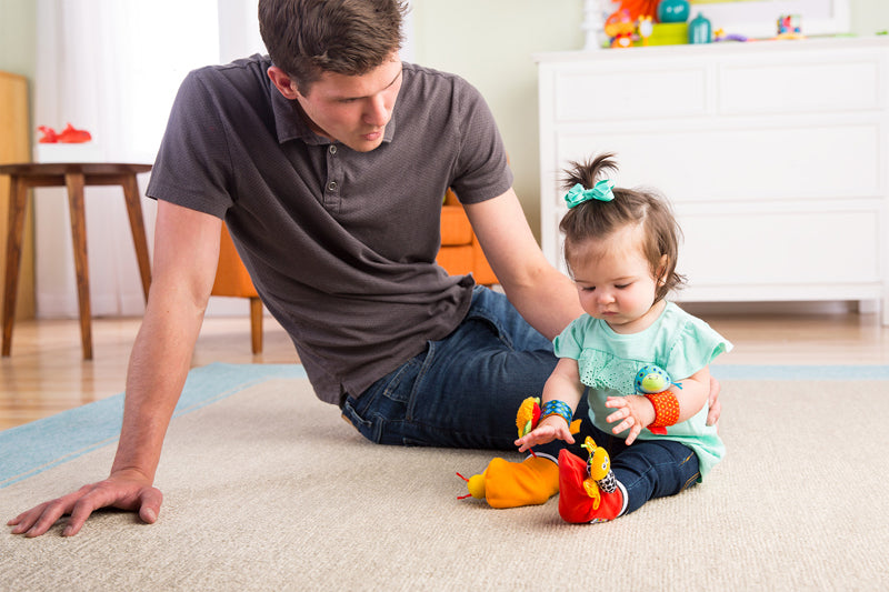 Lamaze Gardenbug Wrist Rattle Footfinder Set Baby Products Wholesaler