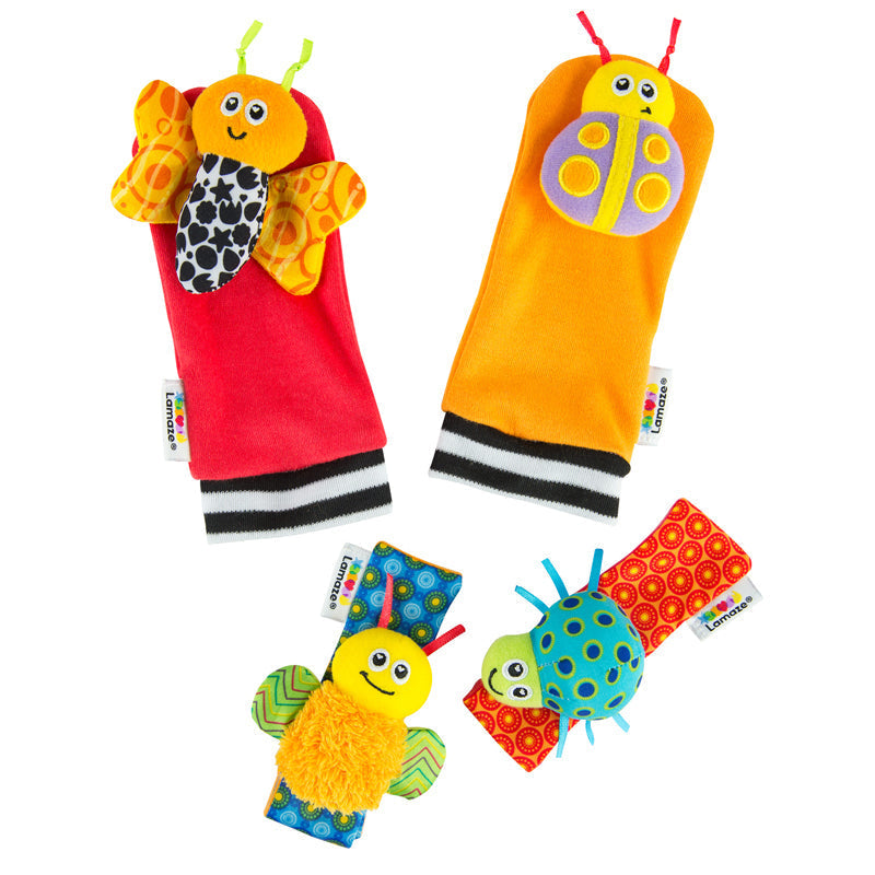 Lamaze Gardenbug Wrist Rattle Footfinder Set Baby Products Wholesaler