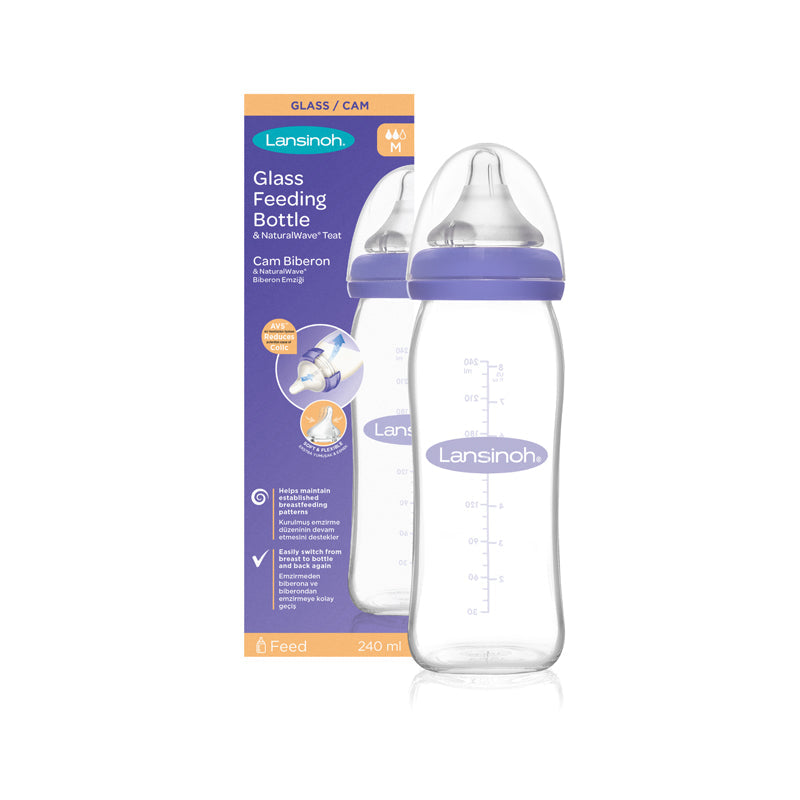 Lansinoh Glass Feeding Bottle 240ml Baby Products Wholesaler