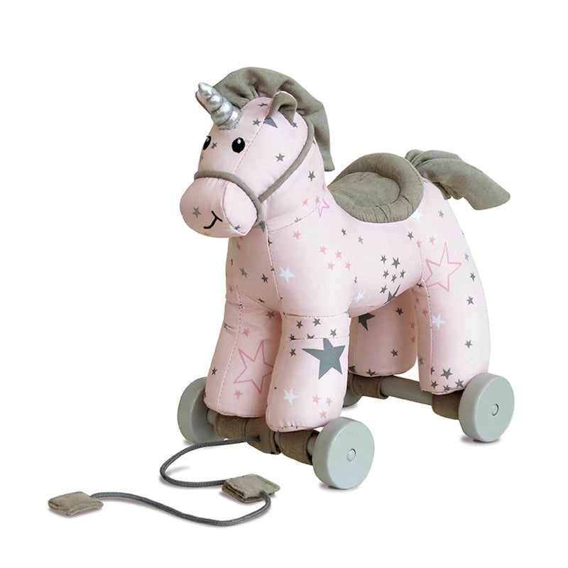 Little Bird Told Me Celeste Unicorn Pull Along Baby Products Wholesaler