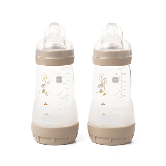 MAM Easy Start Anti Colic Bottle Nature 260ml 2Pk Baby Products Wholesaler