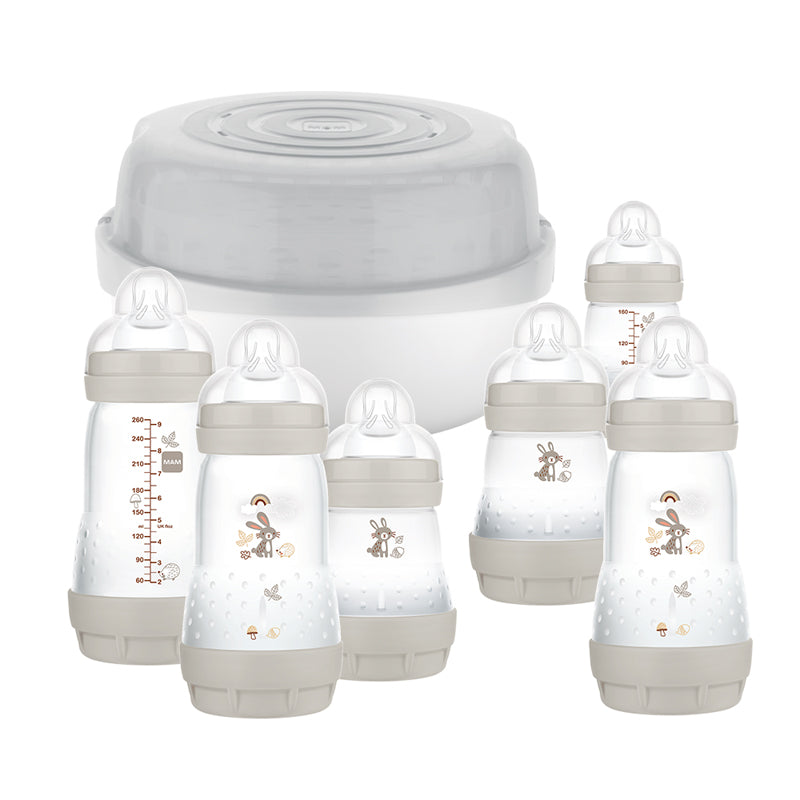 MAM Easy Start Bottle & Microwave Steriliser Set Baby Products Wholesaler