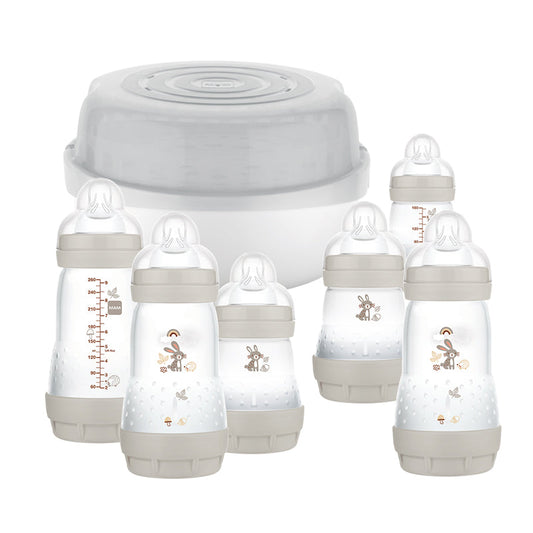 MAM Easy Start Bottle & Microwave Steriliser Set Baby Products Wholesaler