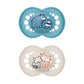 MAM Original Soother Blue Design 18-36m 2Pk Baby Products Wholesaler