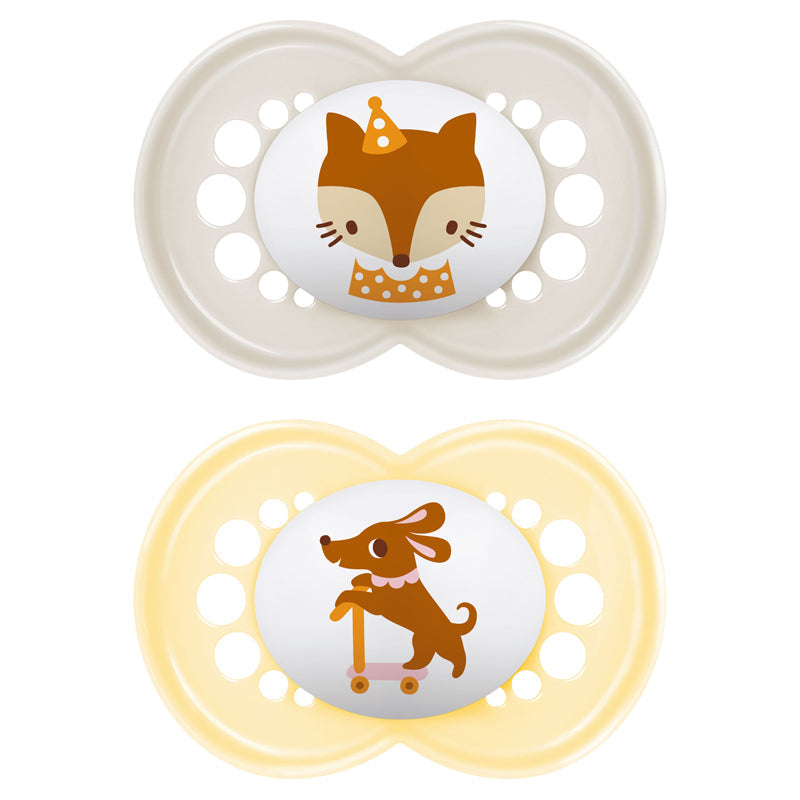 MAM Original Soother Unisex Cute 6-18m 2Pk Baby Products Wholesaler