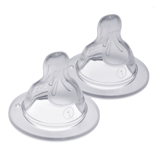 MAM SkinSoft Silicone Teat Slow Flow 2Pk Baby Products Wholesaler