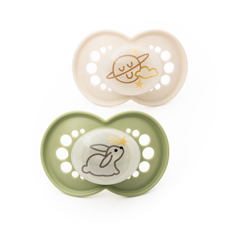 MAM Night Soother Unisex 18-36m 2Pk Baby Products Wholesaler