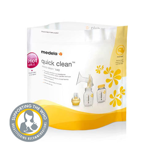 Medela Quick Clean Micro-Steam Bags 5Pk Baby Products Wholesaler