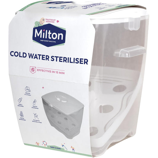 Milton Baby Bottle Steriliser Cold Water Travel