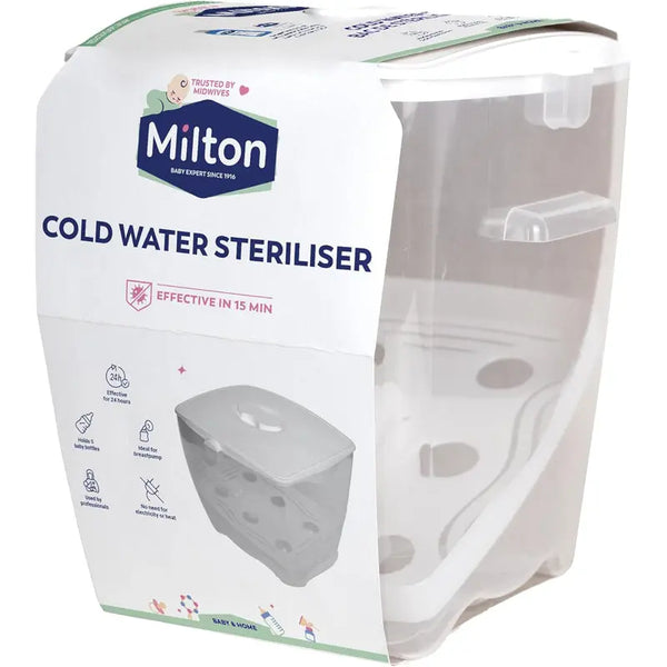 Milton Baby Bottle Steriliser Cold Water Travel Portable Container BPA Free Deal For Any Occasion