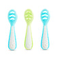 Munchkin Gentle Dip Multistage First Spoons Blue Green 3Pk Baby Products Wholesaler