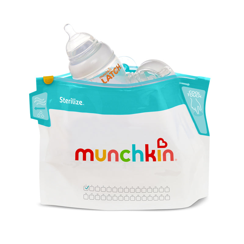 Munchkin Microwave Steriliser Bags 6Pk Baby Products Wholesaler