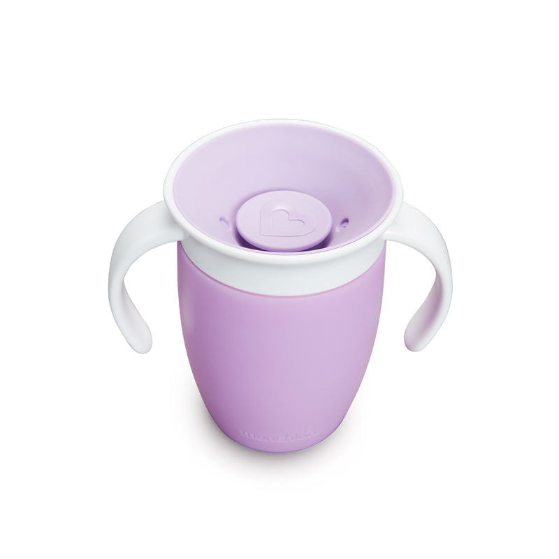 Munchkin Miracle Trainer Cup 7Oz - Purple Baby Products Wholesaler