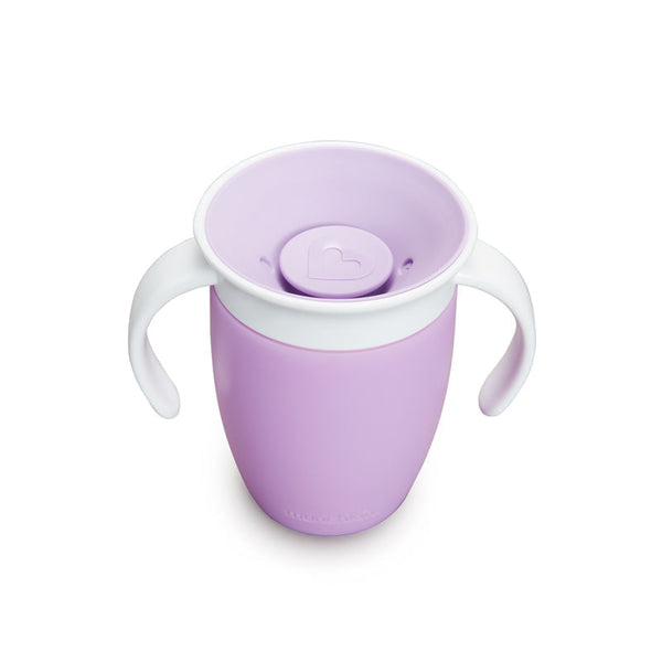 Munchkin Miracle Trainer Cup 7Oz - Purple Baby Products Wholesaler