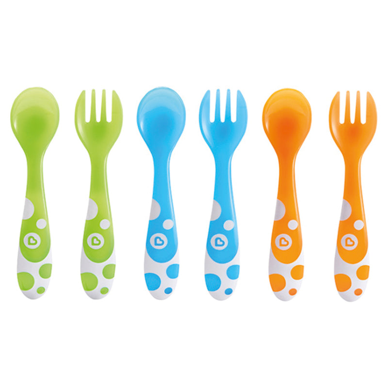 Munchkin Multi Forks & Spoons 6Pk Baby Products Wholesaler