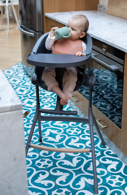 Béaba Up & Down Evolutive Highchair Dark Grey Baby Products Wholesaler
