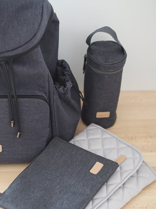 Béaba Vancouver Backpack Changing Bag Dark Grey Baby Products Wholesaler