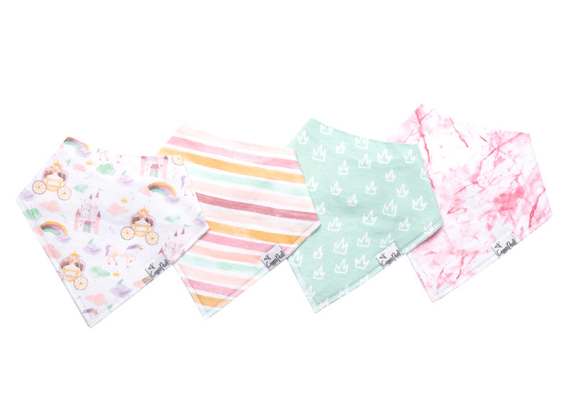 Copper Pearl Bibs Enchanted 4Pk Baby Products Wholesaler