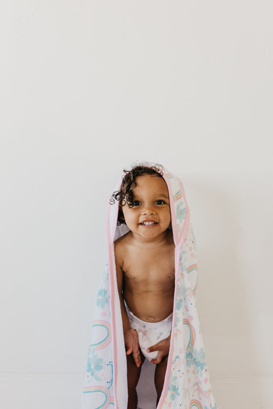 Copper Pearl Premium Knit Hooded Towel Whimsy Baby Products Wholesaler