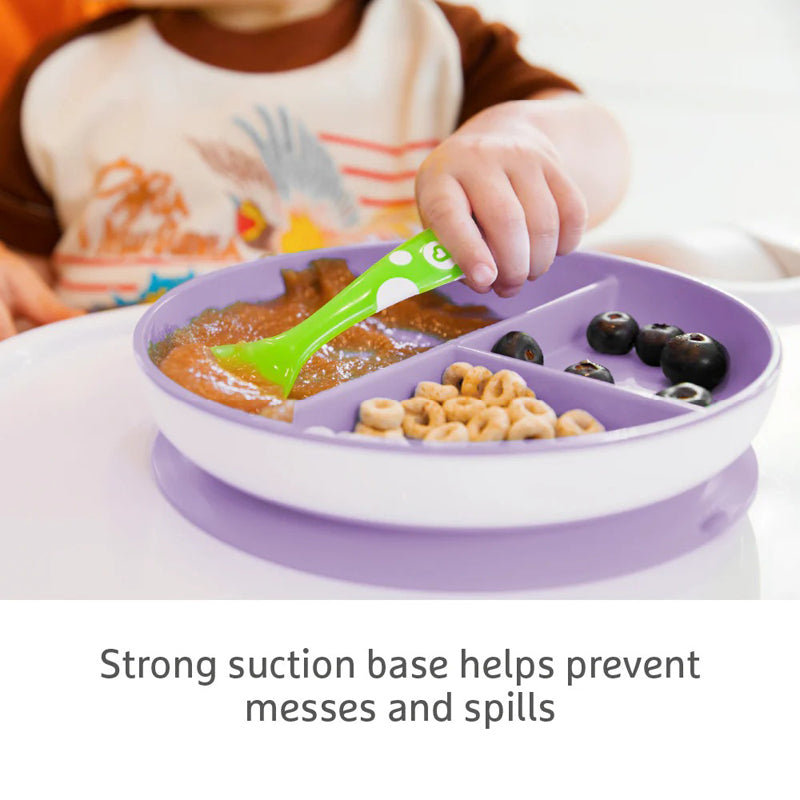 Munchkin Suction Plate Pink 2Pk Baby Products Wholesaler