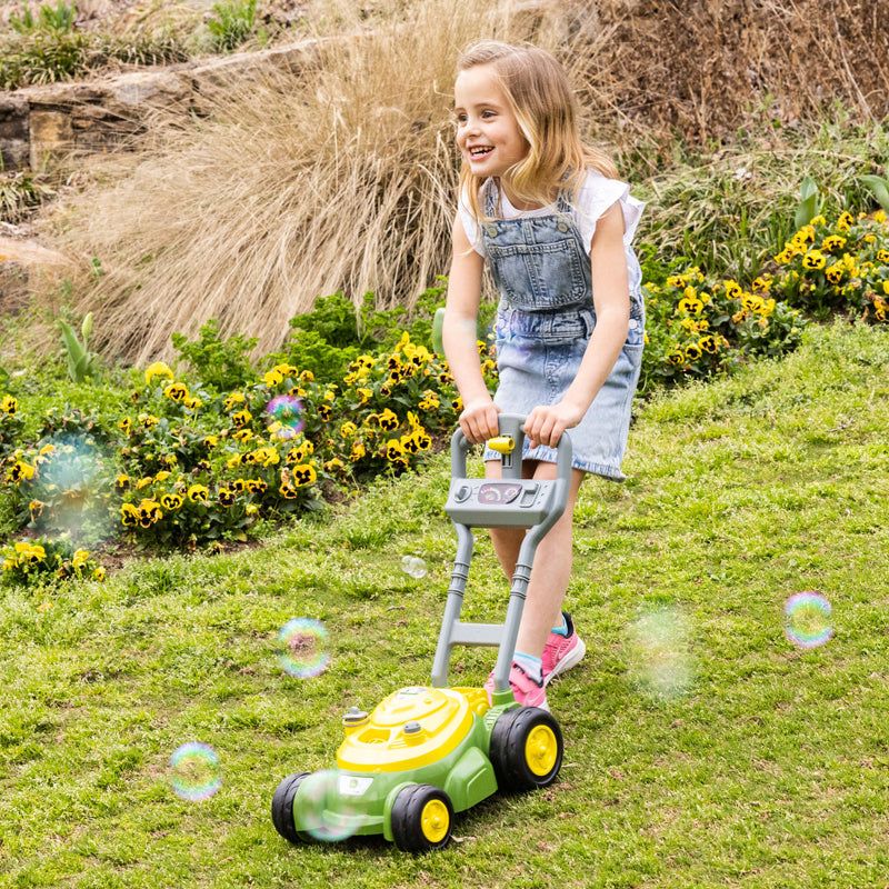 Tomy John Deere Bubble Mower with 4oz Bottle Baby Products Wholesaler