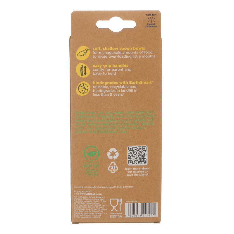 Vital Baby Nourish Start Weaning Spoons 5Pk Baby Products Wholesaler