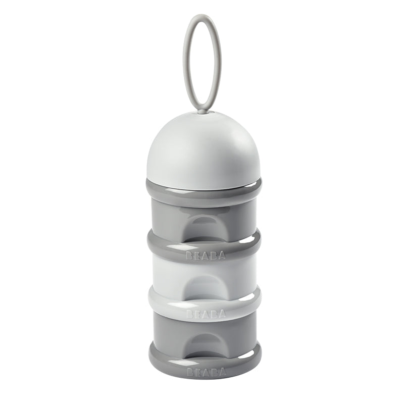Béaba Snack Storage Stacked Formula Milk Container Grey Baby Products Wholesaler