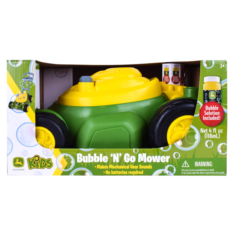Tomy John Deere Bubble Mower with 4oz Bottle Baby Products Wholesaler
