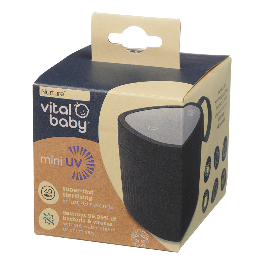 Vital Baby Nurture Mini UV Onyx Black Baby Products Wholesaler