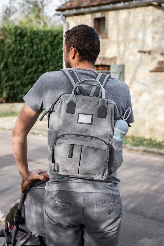 Béaba Wellington Backpack Changing Bag Grey Baby Products Wholesaler