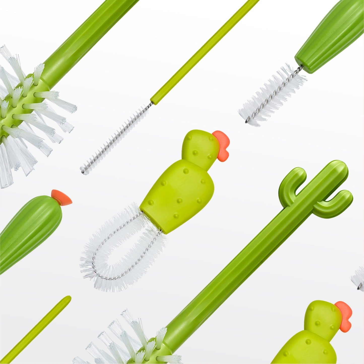 Boon CACTI Bottle Cleaning Brush Set Baby Products Wholesaler