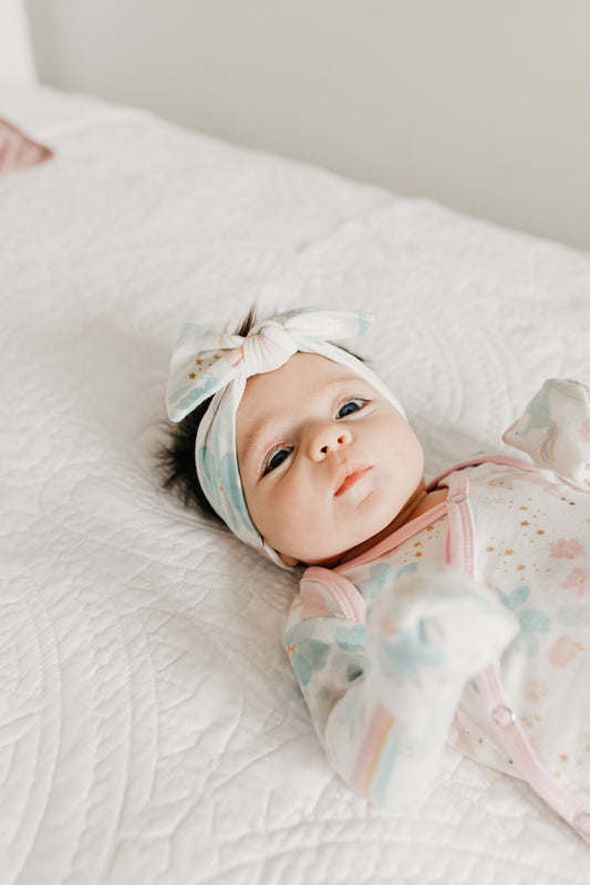 Copper Pearl Knit Headband Whimsy Baby Products Wholesaler